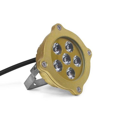 Накладной светодиодный светильник SLW-07 DC12V 6W IP68 (Желтый) 45'  
