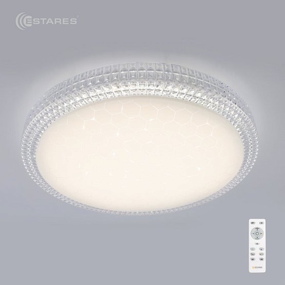 Управляемый светодиодный светильник AKRILIKA SOTA RGB 70W R--595-CLEAR/SHINY-220-IP40