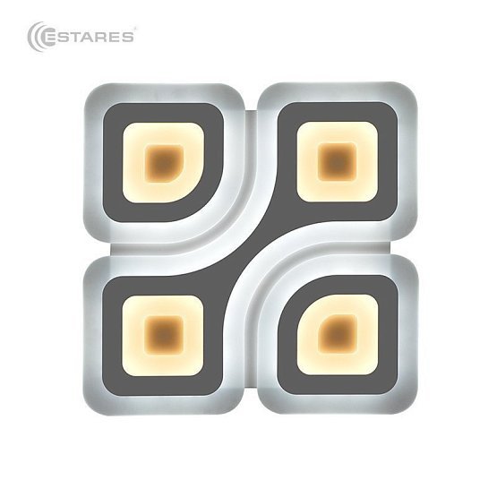 Управляемый светодиодный светильник LC-Quadrate-60w-ww/nw/cw/nl-white-220-ip40
